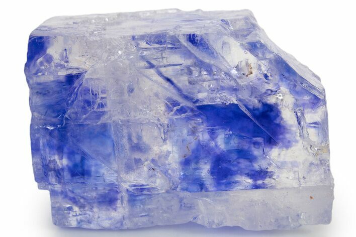 Vibrant Blue Halite Crystal - Eastern Turkey #324083